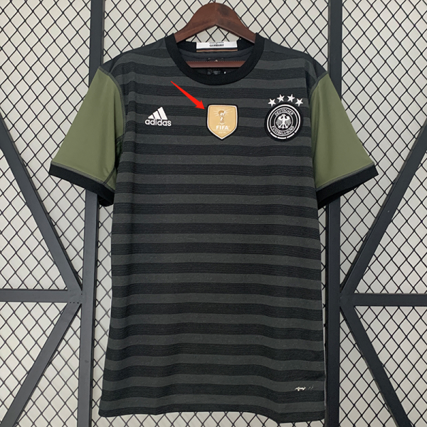 2016 Germany Away Retro Soccer Jersey