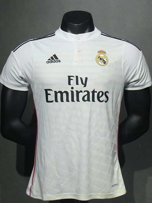 2014/2015 RMA Home Player Version Retro Soccer Jersey球员
