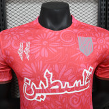 24/25 Palestino  Camo Pink  Player Version Soccer Jersey