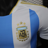 25/26 Argentina Home Player Version Soccer Jersey