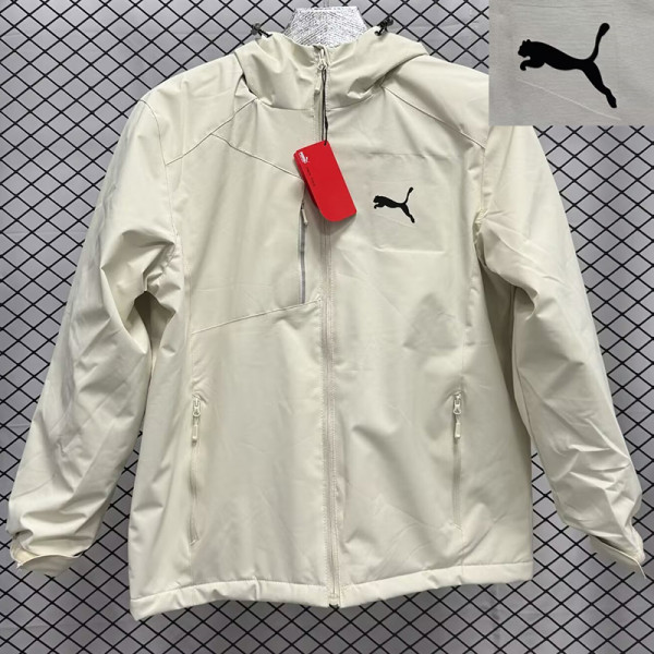 2024 New PM White Velvet Windbreaker F10（加绒、连帽）