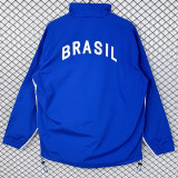 1998 Brazil Blue Retro  Windbreaker