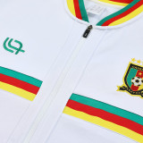 25/26 Cameroon White Jacket Tracksuit