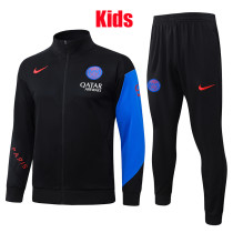 25/26 PSG Jordan Black Kids Jacket Tracksuit #E25227