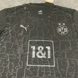 23/24 Dortmund Black  Special Edition Fans Soccer Jersey