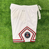 25/26 PSG Flying Man Casual NBA Edition White  shorts(红边）