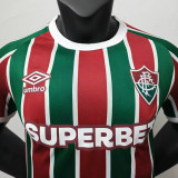 25/26 Fluminense Home   Player Version Soccer Jersey
