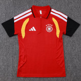 26/27 Germany Red Half Pull Player Version Training Short Suit(半拉球员版)
