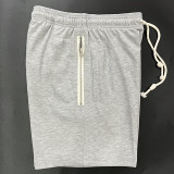 24/25 New NK Grey Cotton zipper shorts(M11、口带拉链、全棉)