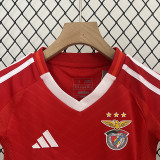 24/25  Benfica Home  Kids Soccer Jersey