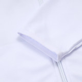 25/26 Germany White Half Pull Tracksuit #B2587 (四星\半拉链)
