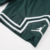 25/26 New Jordan Casual NBA Edition Blackish Green shorts#A2435
