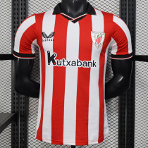 25/26  Bilbao Home  Player Version Soccer Jersey