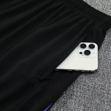 25/26 BAR Black & Purple Training Short Suit (肩膀紫色）