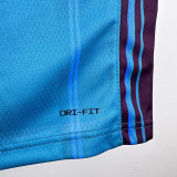 23/24 HORNETS BALL #1 Blue Top Quality Hot Pressing NBA Jersey (Retro Logo)