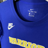2025 T259 Warriors  PAUL #3 NK Blue  Pure Cotton  Blue T-shirt