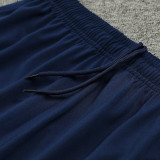 24/25 Marseille Sky Blue Printing Half Pull Tracksuit  (半拉链)