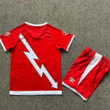 24/25 Rayo Vallecano Away Kids Soccer Jersey