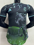 24/25 RMA  Leopard Black Green  Player Version Training shirts