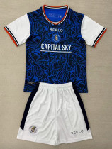 25/26 Luton Town Away Kids Soccer Jersey