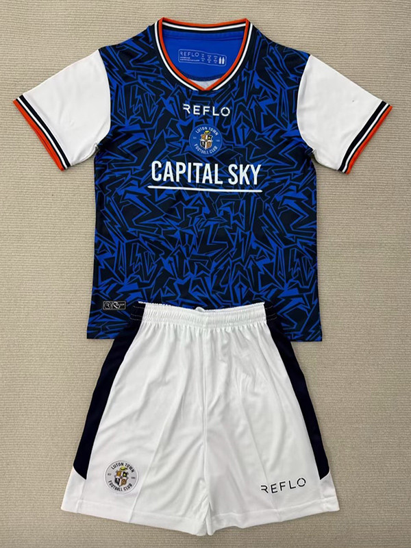 25/26 Luton Town Away Kids Soccer Jersey
