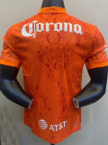 24/25 Club America Orange Goalkeeper Player Version Soccer Jersey