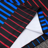 24/25 BAR Red & Blue  Half Pull Tracksuit  (半拉链)