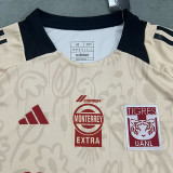24/25 Tigres UANL Beige Special Edition Fans Soccer Jersey