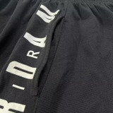 24/25 New JORDAN Black Quarter shorts(飞人、白标\边）