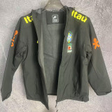 2024  Brazil black Velvet Windbreaker T10（加绒、连帽）