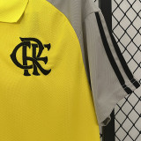 24/25 Flamengo Yellow Polo Training shirts（翻领）