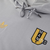 25/26 Man Utd Grey Hoodie Set