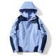 25/26 New THE NORTH FACE Blue Hooded Waterproof assault suit