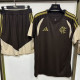 26/27 Flamengo Black Training Short  Suit