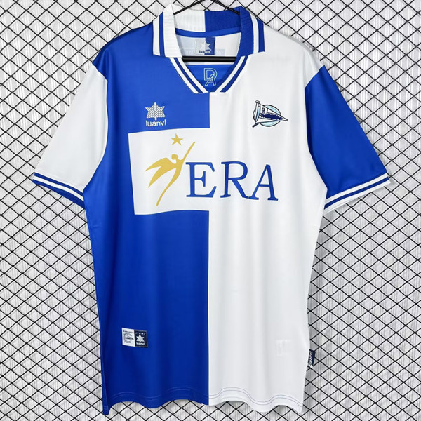 1999/2000 Deportivo Alavés Home Retro Soccer Jersey