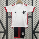 24/25 Flamengo Away Kids  Soccer Jersey