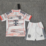 25/26  Bayern Away  Kids Soccer Jersey