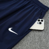 25/26 PSG Royal Blue Hooded Windbreaker Tracksuit