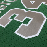 2007/2008 CELTICS PIERCE #34 Green Retro Top Quality Hot Pressing NBA Jersey