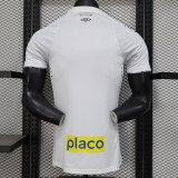 24/25 Santos FC Home Player Version Soccer Jersey(Print All Sponsor)(全广告、背上NVA~SRTE)