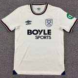 25/26  West Ham Away Fans Soccer Jersey