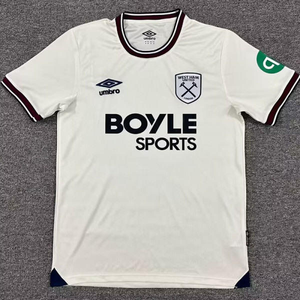 25/26  West Ham Away Fans Soccer Jersey
