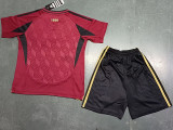 2024 Belgium Home Kids Soccer Jersey