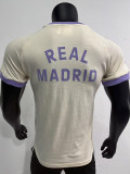 24/25 RMA White Yellow 1:1 Pure Cotton T-shirt(纯棉)