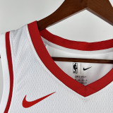 22/23 ROCKETS SWNGUN #28 White  Home Top Quality Hot Pressing NBA Jersey