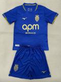 25/26 Monaco Away Kids Soccer Jersey