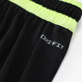 25/26 New Jordan Casual NBA Edition Green Black shorts#A2437
