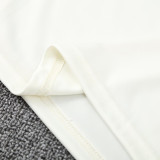25/26 Man Utd White Training Short Suit