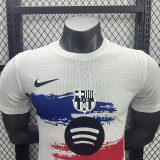 25/26 BAR White  Player Version Training shirts
