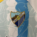 24/25 Málaga CF Home  Fans Soccer Jersey